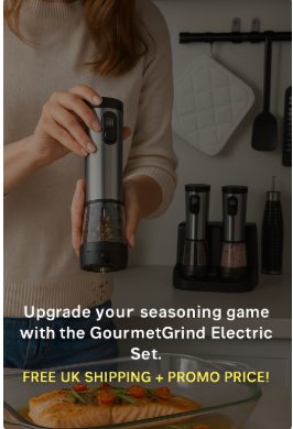 Gourmet Grind Electric Salt & Pepper Set