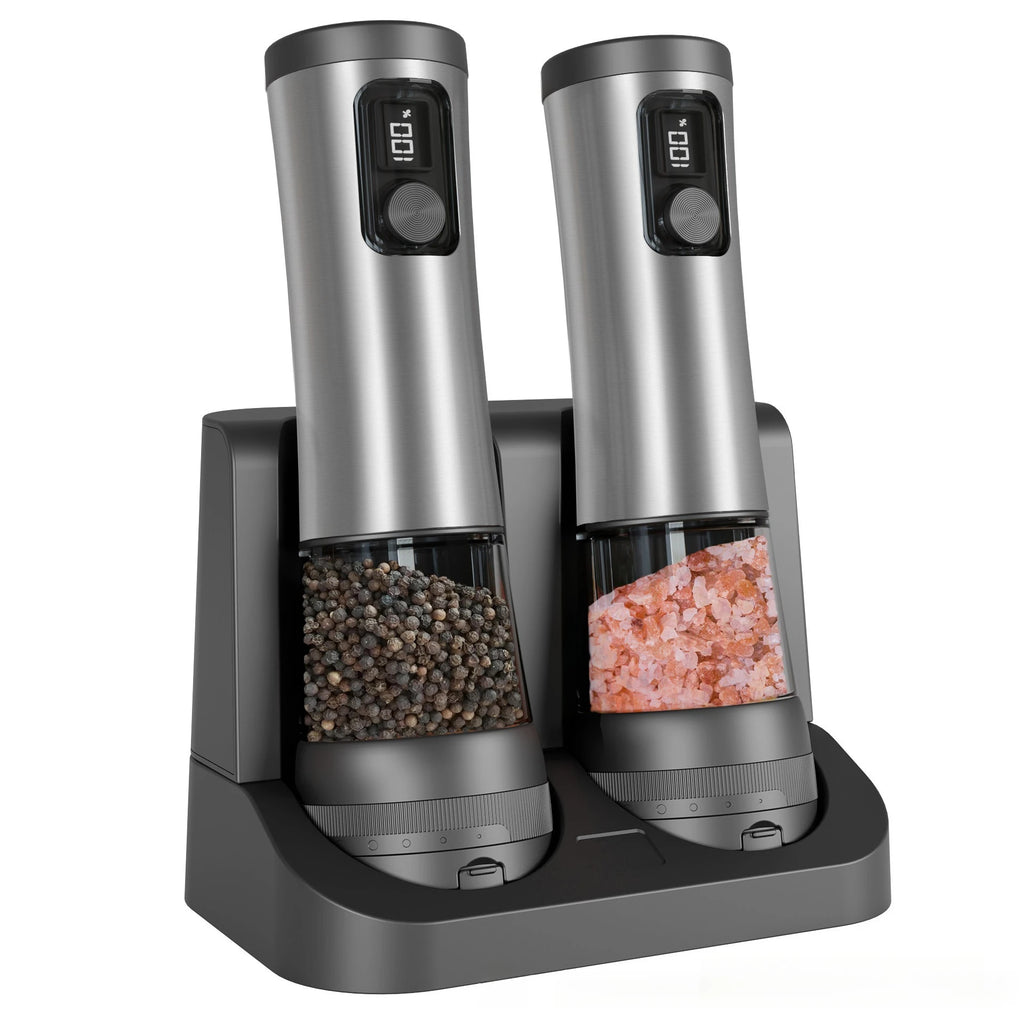 Gourmet Grind Electric Salt & Pepper Set